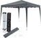 Vivara Inklapbare Partytent - 3 x 3m - UV-bescherming 50+ - Grijs