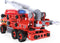 Meccano Junior - Rescue brandweerwagen - S.T.E.A.M. bouwpakket met bewegende ladder en geluiden (150 onderdelen)