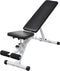 vidaXL - Trainingsbank - met - halterset - 60,5 - kg
