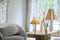 Light & Living - kap - Bezaha - naturel - textiel - Ø 11cm - E27 - 2035935