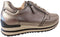 Gabor 76.528.62 - Damessneakers - H-wijdte - Zilver metallic