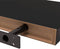 Woltu Wandplank - 30x22,9x3,8cm - Zwevend - MDF - Zwart