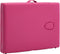 vidaXL - Massagetafel - inklapbaar - 2 - zones - hout - roze