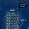 Lumiz Solar Tuinverlichting - Tuinverlichting op zonne energie - Tuinverlichting - Buitenlampjes - Tuinverlichting op zonneenergie - Buitenverlichting - Buitenlamp - Decoratie - Mandela Cylinder - 18 cm - Petrol