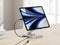 Conceptronic DONN26G - Tablet docking stand - 360° draaibaar - Zilver