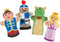 Melissa & Doug Kasteelvriendjes handpoppen (set van 4) - Prins, prinses, ridder en draak
