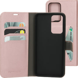 Mobiparts Classic Wallet Case - Samsung Galaxy A33 (2022) 5G - Ruimte voor pasjes - Roze