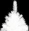 vidaXL - Kunstkerstboom - met - verlichting - en - kerstballen - 120 - cm - wit