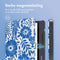 imoshion E-reader Hoesje - Geschikt voor Kobo Libra H2O - Design Slim Hard Case Sleepcover Bookcase met stand - Flower Tile