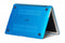 Lunso Geschikt voor MacBook Pro 13 inch (2016-2019) cover hoes - case - mat lichtblauw