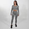 FORZA Hoge Taille Leggings - Fitness & Training - High Waist - Pearl Grey
