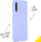Accezz Samsung Galaxy A50 / A30s - Liquid Silicone Backcover - Schokabsorberend - Paars