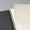 Sigel - spiraal notitieboek - Conceptum - A5 - zwart - hardcover - 160 pagina's - ruit - 80 grams papier - SI-CO822