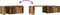 vidaXL - Salontafel - 150x50x35 - cm - bewerkt - hout - oud - houtkleurig