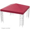 Coast Vervangend Dak - Paviljoen 3 x 3 m - Waterafstotend UV-bestendig - Bordeaux