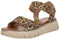 Tamaris Comfort Sandalen - Platte Sandalen - Maat 37 - Beige