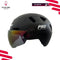 Pro Sport Lights - Speed Pedelec Helm NTA-8776 - Maat Medium (49-55 cm) - Met Vizier - Zwart