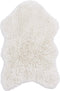 Woolable - Wollen Vloerkleed Woolly - Sheep White - 75 x 110 cm