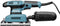 Makita BO3711 - Vlakschuurmachine 230 V - Variabel toerental 8000-22000 1/min - Gewicht 1,6 kg