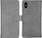 iMoshion Hoesje Geschikt voor iPhone Xs / X Hoesje Met Pasjeshouder - iMoshion Luxe Bookcase - Grijs