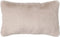 Dutch Decor ZAYA - Kussenhoes 30x50 cm - bontlook - effen kleur - Pumice Stone - beige - met rits - zonder binnenkussen