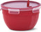 EMSA CLIP & MICRO Rond Doos 2.6 l Rood. Transparant 1 stuk(s)