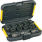 DeWalt DT7506-QZ - Slagmoersleuteldoppen set - 15x Doppen 6-27mm - Koffer