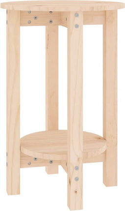 vidaXL - Salontafel - Ø - 40x60 - cm - massief - grenenhout