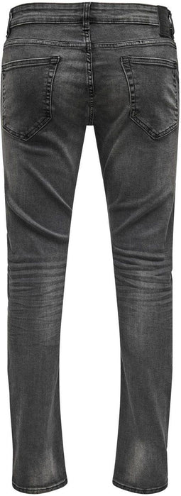 ONLY & SONS ONSLOOM - Slim Fit 5-Pocket Jeans - Maat W32 x L32 - Blauw