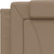 vidaXL - Hoofdbordkussen - 100 - cm - kunstleer - cappuccinokleurig