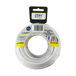 Kabel EDM 28134 Wit 3 x 1 mm 20 m