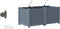 vidaXL - Tuinbakken - met - Water - Irrigatiesysteem - - - 2 - stuks - - - Lichtgrijs