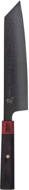 Yaxell Rei Kiritsuke - Keukenmes 20 cm - 69 Lagen Damaststaal VG10 - DLC-Coating - Pakkahout Heft