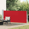 vidaXL - Windscherm - uittrekbaar 300x140 cm - rood