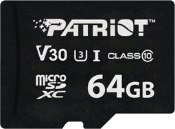 Patriot VX V30 - microSDXC 64GB - UHS-I Class 10 - Lezen 90MB/s Schrijven 80MB/s
