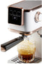 Domo DO746K - Espressomachine - 20 bar druk - Matwit met roségouden details