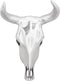 vidaXL - Wandgemonteerde - Bullenkop - Zilver - 34x13x53 - cm - Aluminium