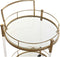 Keukentrolley DKD Home Decor Gouden Metaal Acryl (50 x 50 x 80 cm)
