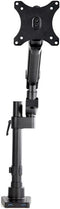 Startech ARMPIVOT2USB3 - Bureau - Verstelbare hoogte 34 inch - Zwart