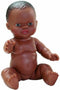 Paola Reina Gordi babypop donker meisje met ondergoed 34cm