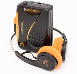 GPO Retro KW938BT - Cassettespeler - Bluetooth - Oranje/Zwart