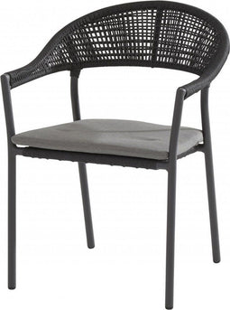 Taste 4SO Sienna stapelbare tuinstoel - mid grey