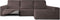 Hoes voor chaise longue met lange armleuning rechts Eysa ROC Bruin 180 x 120 x 360 cm