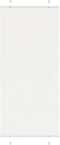 vidaXL - Plissé - rolgordijn - 100x200 - cm - stofbreedte - 99,4cm - polyester - wit