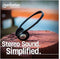 Manhattan - Stereo Hoofdtelefoon - Bedraad 3,5mm jack - Zwart