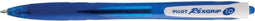 Balpen pilot begreen rexgrip brg-10m-ll-bg blauw