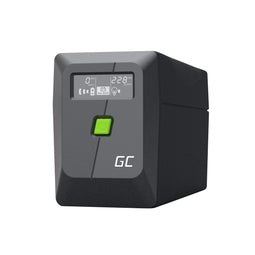 Green Cell UPS - Line-interactive 0,85 kVA 480 W - 2 AC-uitgangen