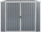 vidaXL - Tuinschuur - 195x198x159 - cm - gegalvaniseerd - staal - grijs