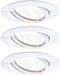 Paulmann Base Coin - LED-inbouwlamp 3-Step-Dim 3x5W 3000K rond 90 mm (3 stuks)