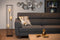 Lucide RUBEN - Vloerlamp - 3xE27 - Hoogte 1,20m - Zwart